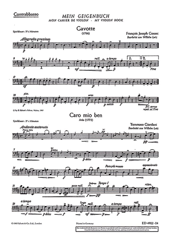 My Violin-book